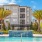Pool Deck and Fountain