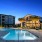 Pool and Community Building at Dusk