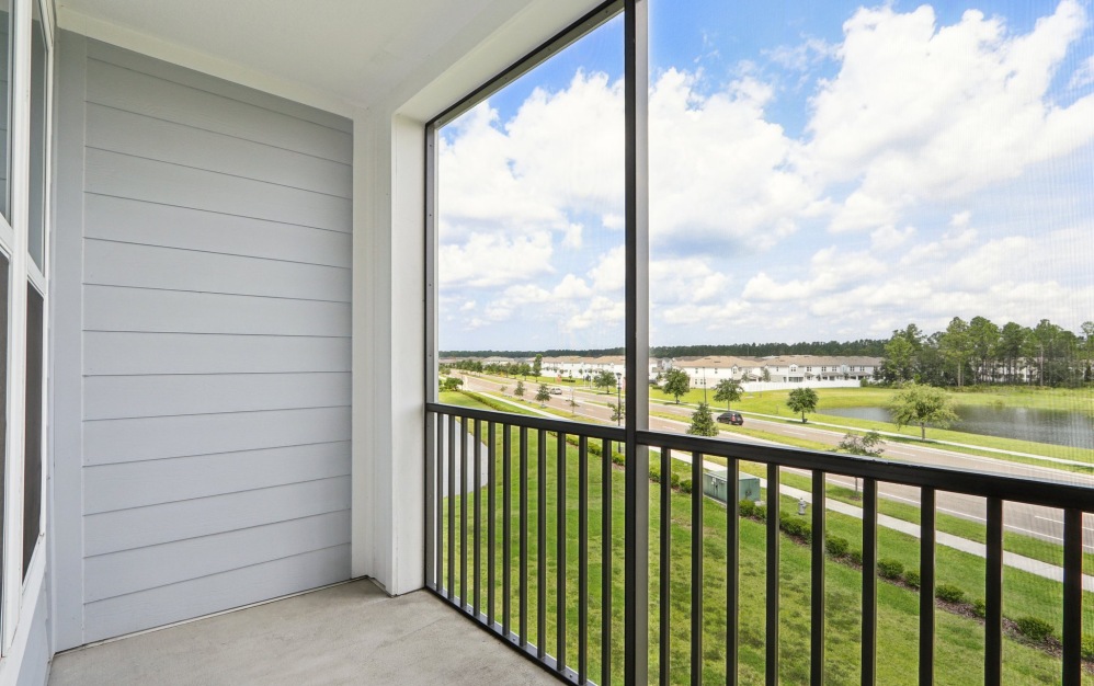 Eden - 1 bedroom floorplan layout with 1 bathroom and 893 square feet (Balcony Photo
)