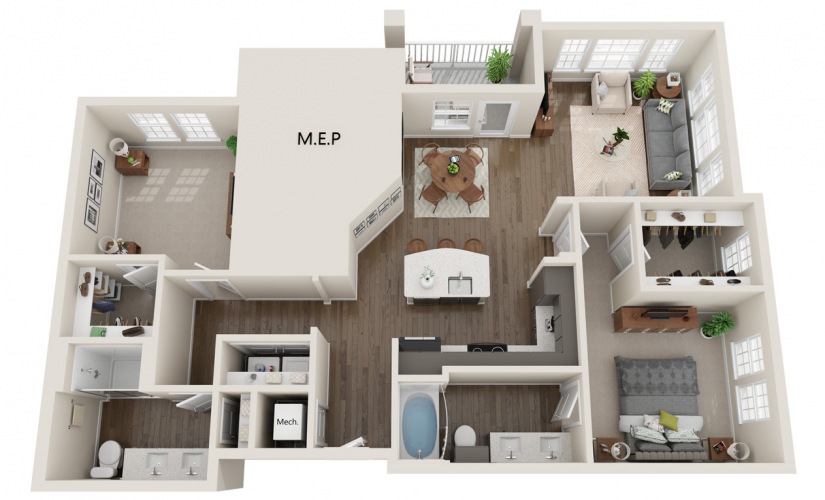 Mandarin Floor Plan