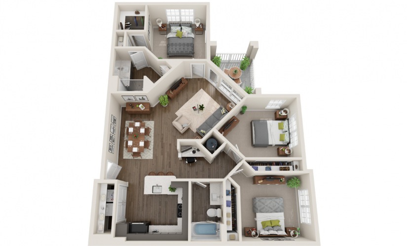 Saratoga Floor Plan