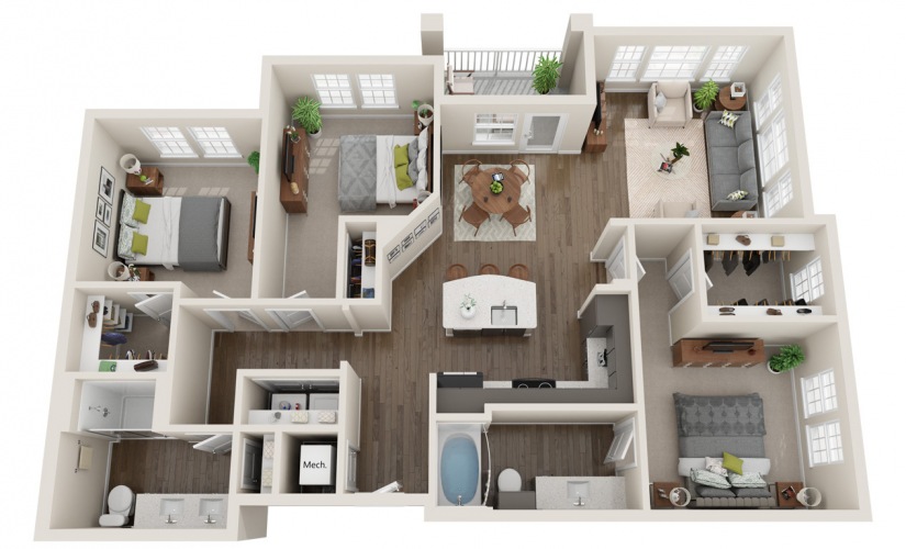 Talbot Floor Plan
